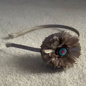 Brown Flower Headband